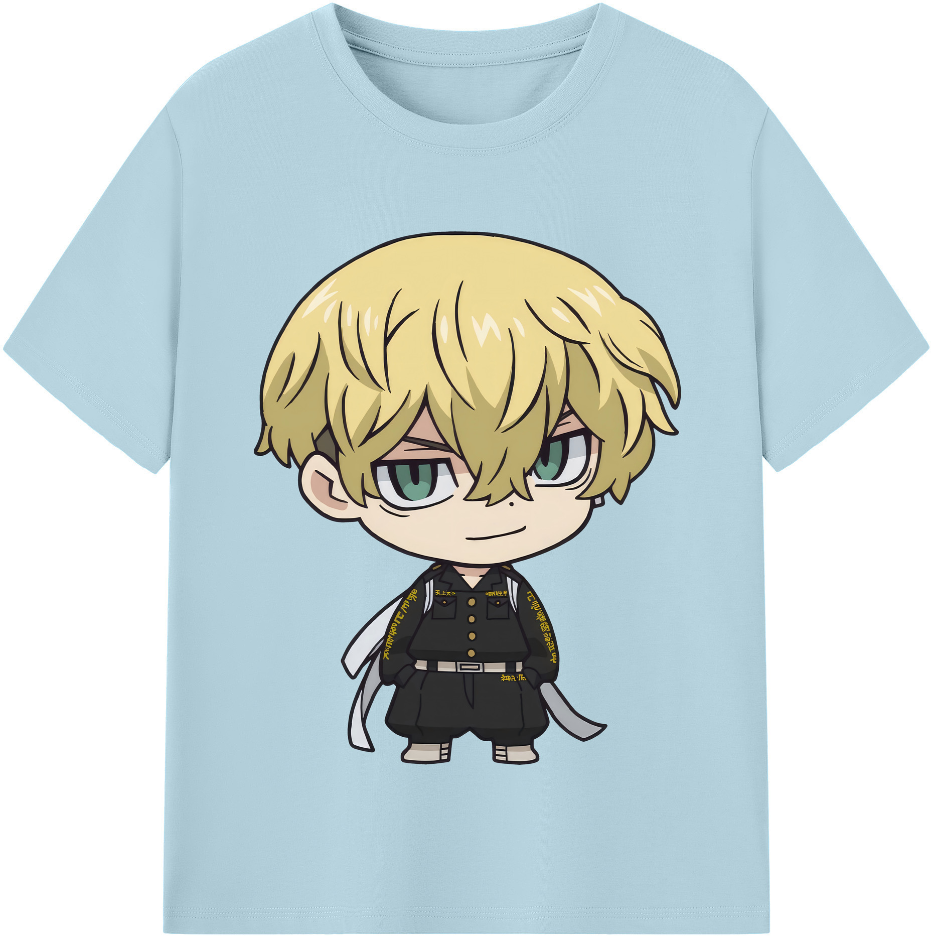 （画像用） 東京リベンジャーズ Tokyo Revengers 綿100％半袖Tシャツ（フロントプリント）